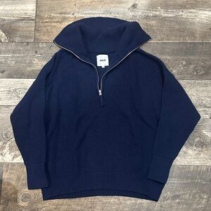 Aerie Zip Sweater EUC